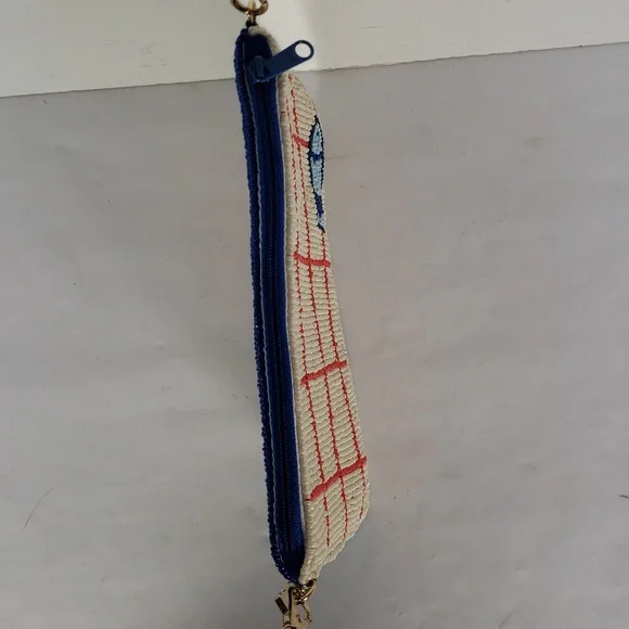 NWT INK + ALLOY LEILA SARDINE SEED BEAD CLUTCH  CROSSBODY BAG PURSE - Picture 7 of 16